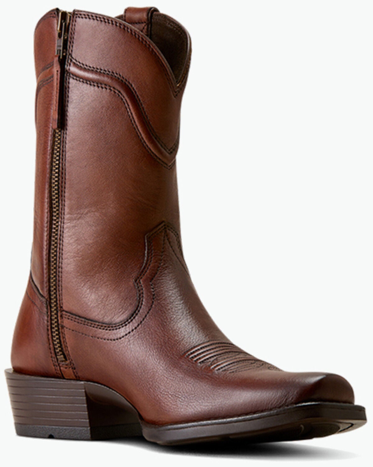 Image #1 - Ariat Men's Oliver Western Boots - Square Toe, Brown, hi-res