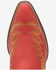 Image #6 - Dingo Women's Laurel Western Booties - Snip Toe, Red, hi-res