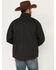 Image #4 - Cinch Men's Solid Textured Concealed Carry Zip-Front Softshell Jacket , Dark Brown, hi-res