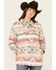 Image #1 - Wrangler Retro Women's Jacquard Southwestern Print Shacket, Multi, hi-res