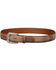 Image #2 - Lucchese Men's Tan Mad Dog Goat Leather Belt, Tan, hi-res