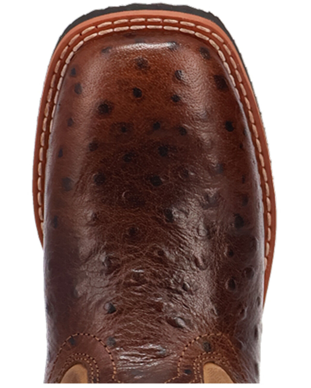 Image #6 - Dan Post Boys' Jet Western Boots - Broad Square Toe, Chocolate, hi-res