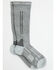 Image #1 - Cody James Men's RodeoTech Compression Crew Socks, Charcoal, hi-res