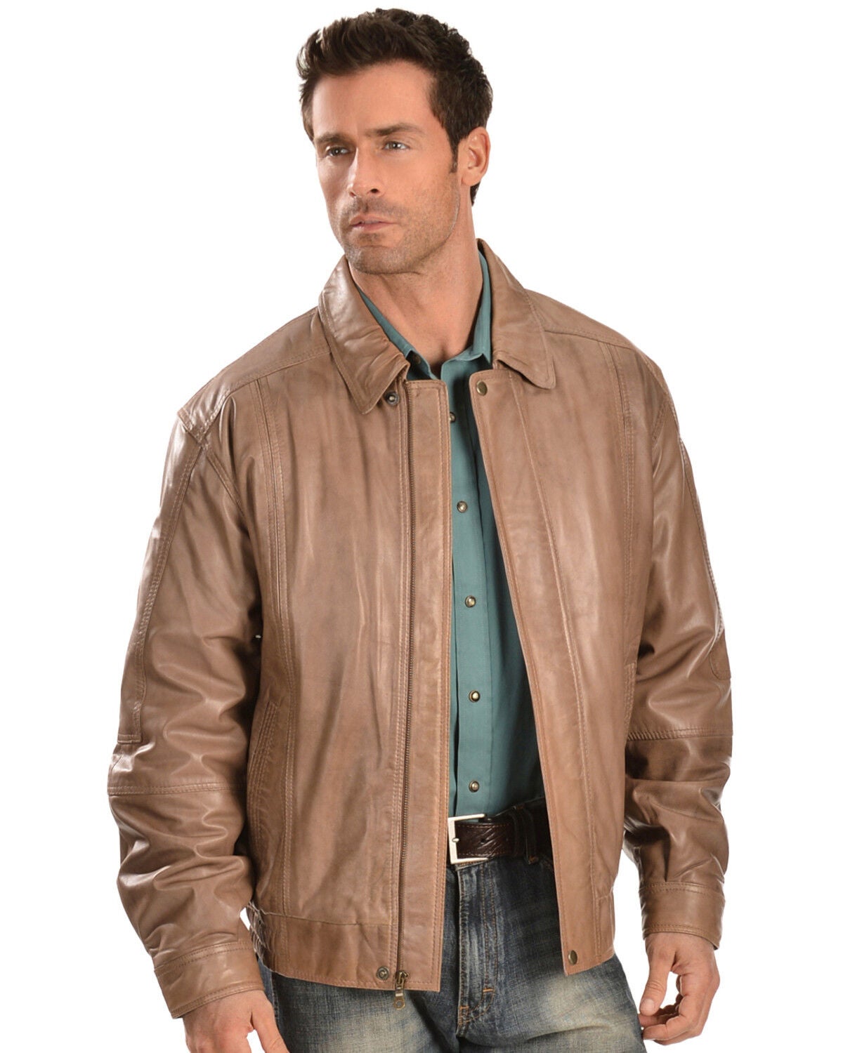 Scully Premium Lambskin Jacket, Cognac, hi-res