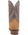 Image #5 - Dan Post Men's Dugan Western Boots - Broad Square Toe, Honey, hi-res