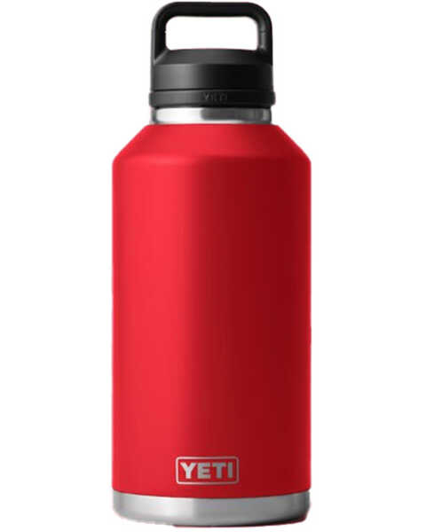 Yeti Rambler® 64oz Water Bottle with Chug Cap , Red, hi-res