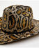 Image #2 - San Diego Hat Company Women's Leopard Print Sequins Cowboy Hat, Leopard, hi-res