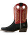 Image #2 - Ariat Boys' Derby Monroe Western Boots - Square Toe, Black, hi-res