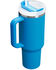 Image #2 - Stanley The Quencher H2.O Flowstate™ 40oz Tumbler, Blue, hi-res