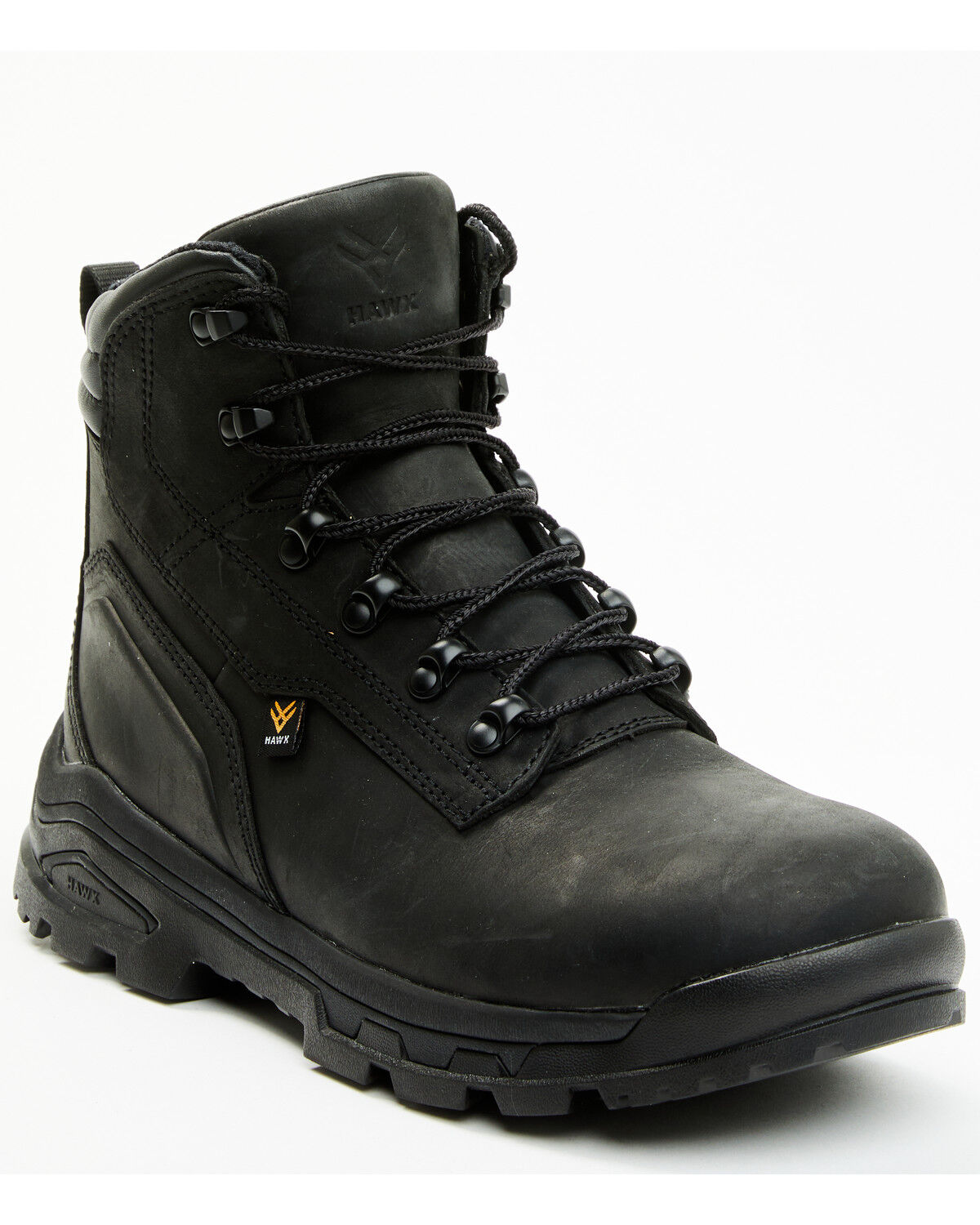 Image #1 - Hawx Men's Enforcer Pro Work Boots - Soft Toe, Black, hi-res