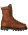 Rocky Men's BearClaw 3D Waterproof Outdoor Boots - Round Toe, Brown, hi-res