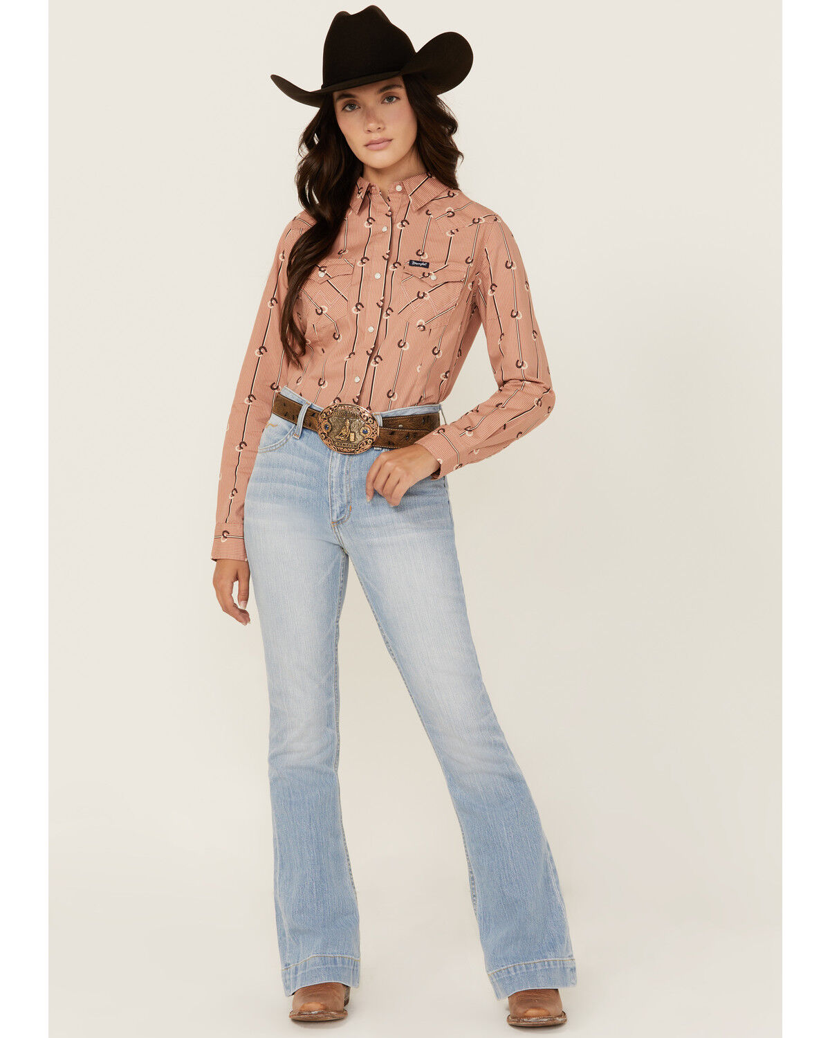 Image #1 - Kimes Ranch Women's Jennifer Light Wash High Rise Trouser Jeans, Light Wash, hi-res