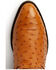 Image #6 - Ferrini Men's Colt Full Quill Ostrich Western Boots - Round Toe, Cognac, hi-res