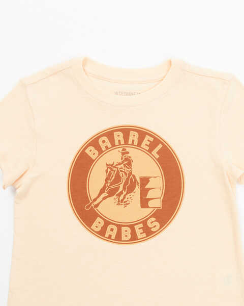 Rank 45 Toddler-Girls' Barrel Babes Rodeo Horse Graphic Tee, Blush, hi-res