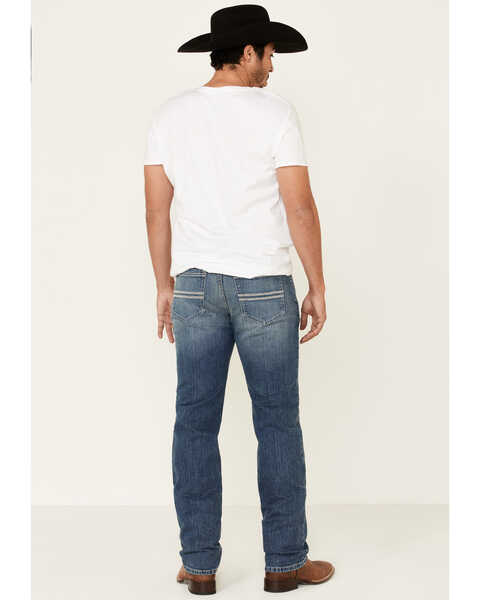 Image #3 - Cinch Men's Silver Label Performance Stretch Slim Straight Jeans , Indigo, hi-res