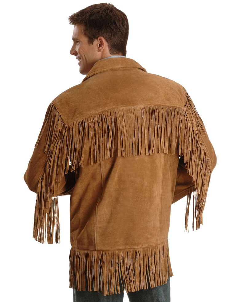 Liberty Wear Men S Suede Fringe Western Jacket Big Tall 4xl 5xl Country Outfitter