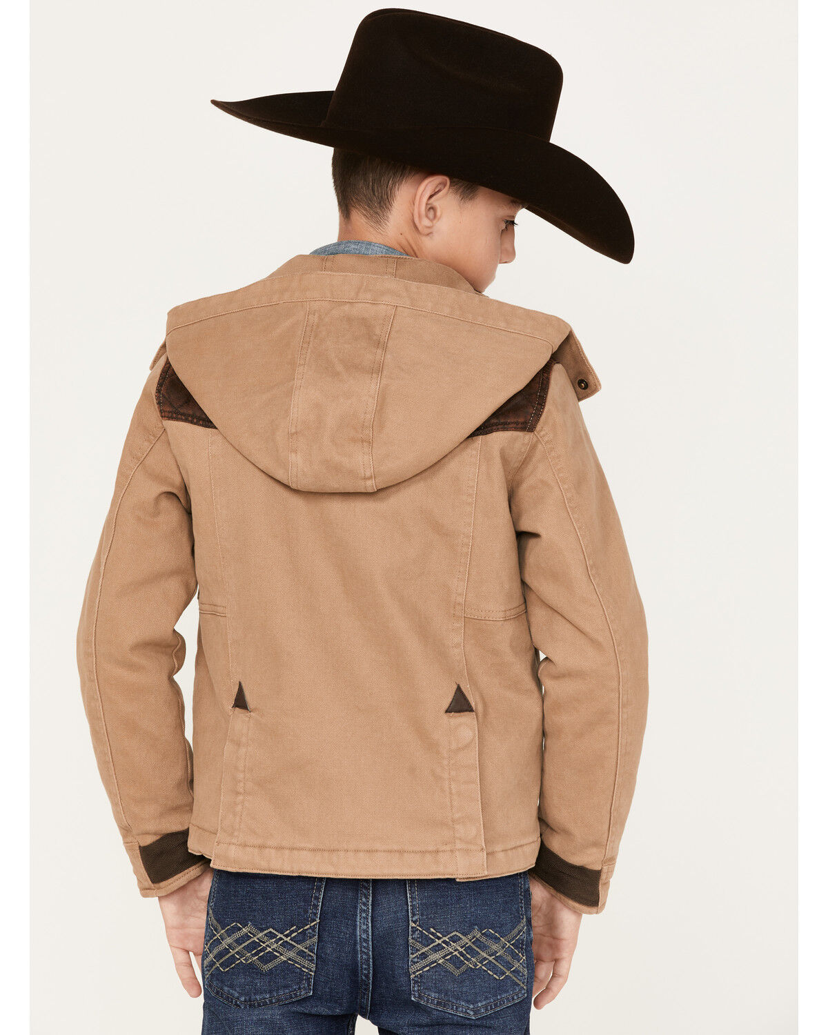 Image #4 - Cody James Boys' Rancher Fleece Lined Coat, , hi-res