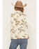 Image #3 - Shyanne Women's Floral Print Sherpa Vest, Cream, hi-res