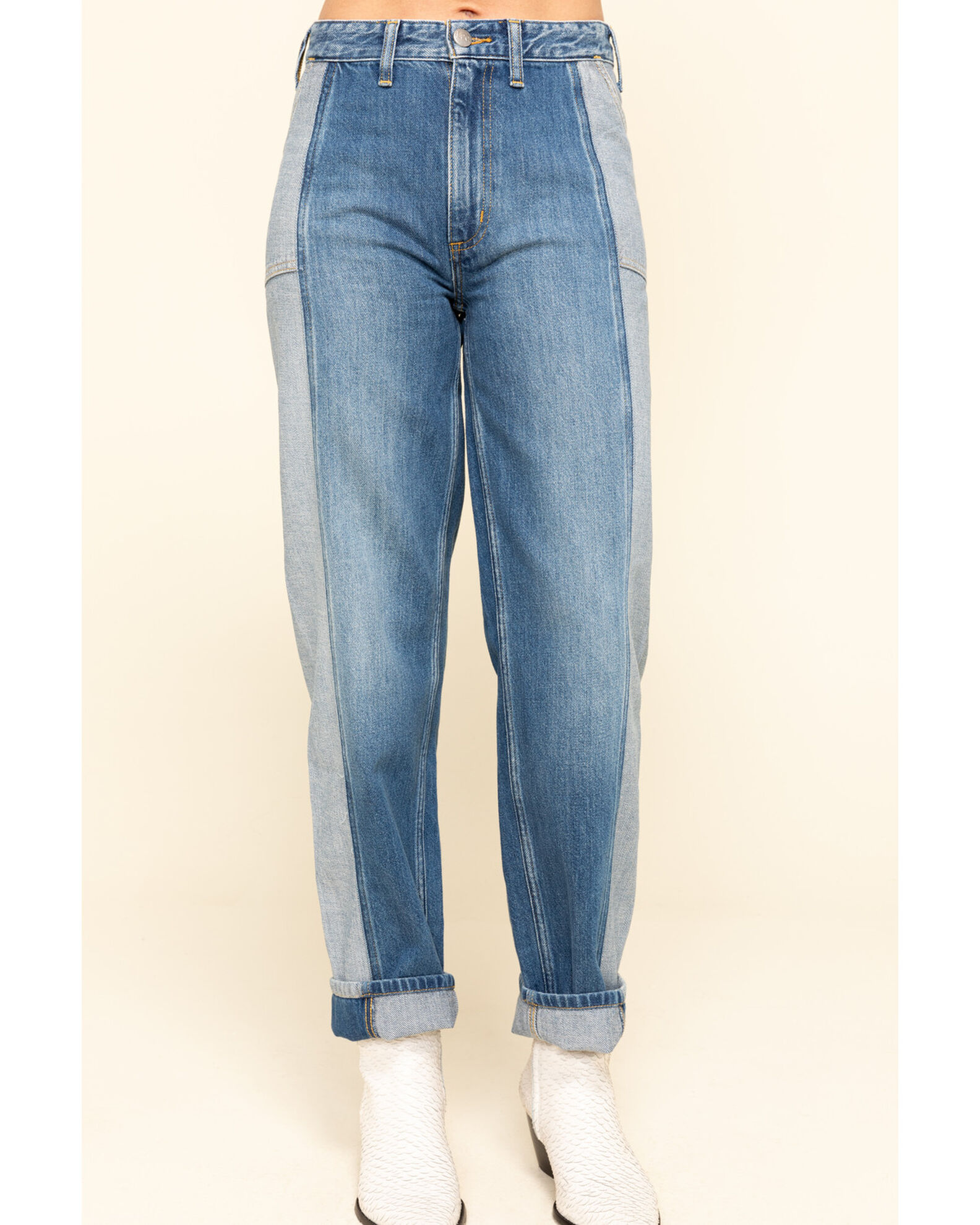 Lee Women s High Rise Seamed Relaxed Stovepipe Jeans Country Outfitter