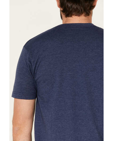 Image #4 - Ariat Men's Navy Love This Land Graphic Short Sleeve T-Shirt , Navy, hi-res
