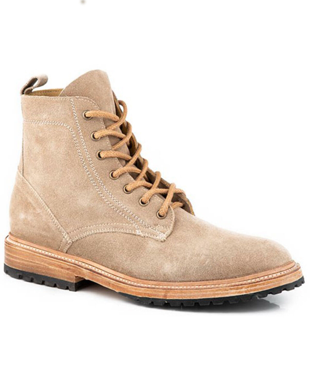 Image #1 - Stetson Men's Chukka Casual Boots - Round Toe, Tan, hi-res