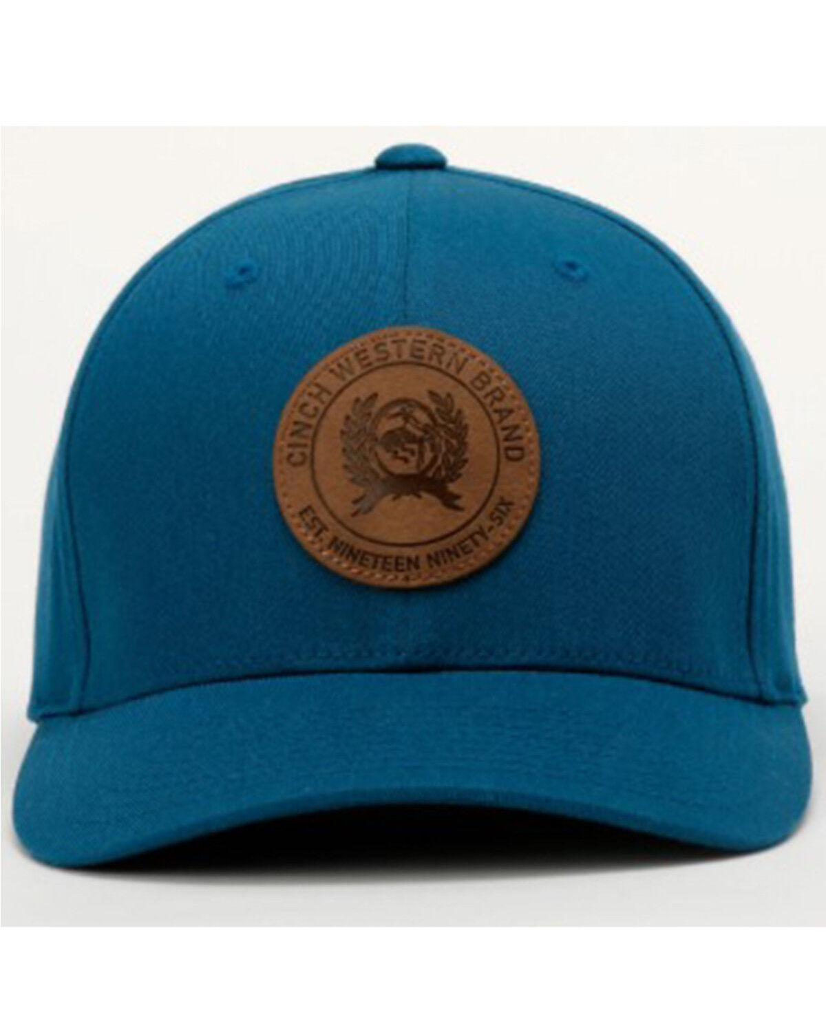 Image #3 - Cinch Men's Logo Patch Ball Cap, Blue, hi-res