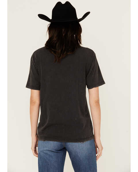 Image #4 - Ariat Women's Rock N' Rodeo Embellished Short Sleeve Graphic Tee, Charcoal, hi-res