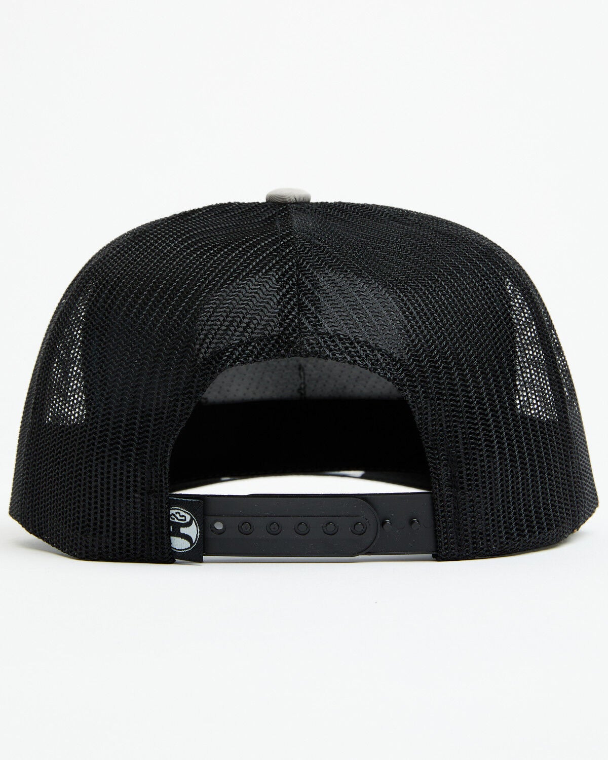 Image #3 - Hooey Men's Salado Logo Trucker Cap, Black/grey, hi-res