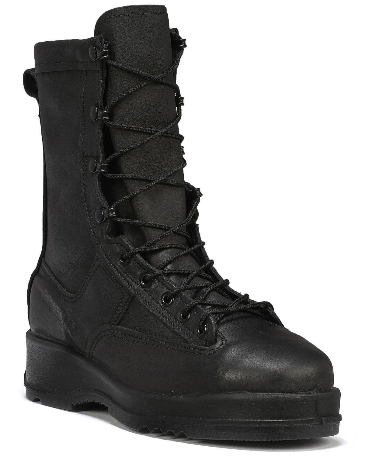 Image #1 - Belleville Men's Flight Waterproof Tactical Boots - Steel Toe, Black, hi-res