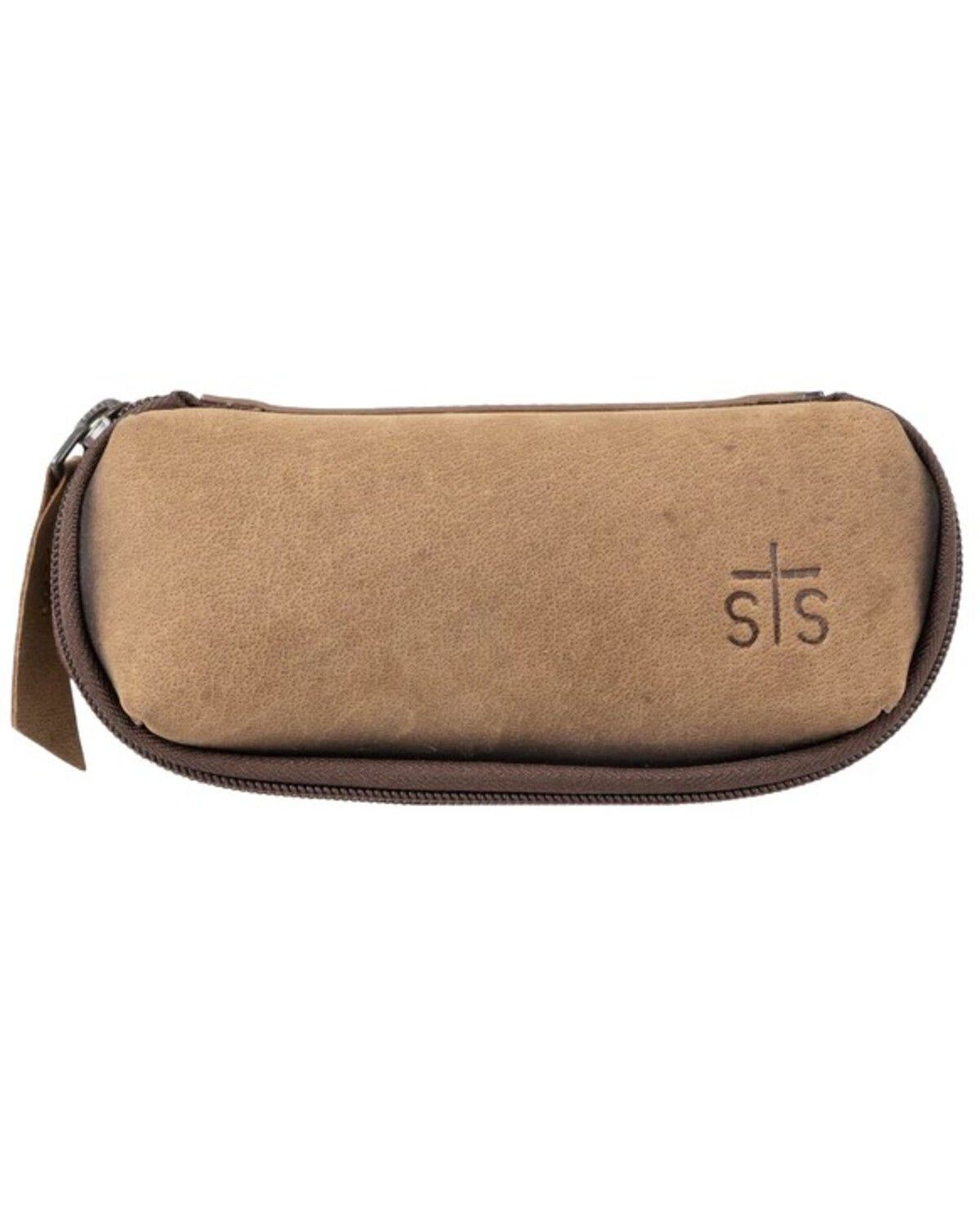 Image #1 - STS Ranchwear By Carroll Foreman Sunglasses Case, Brown, hi-res