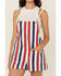 Image #3 - Show Me Your Mumu Women's Striped Romper, Red, hi-res