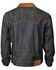 Image #2 - STS Ranchwear By Carroll Men's Caffrey Denim Jacket, Dark Wash, hi-res