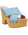 Image #1 - Dingo Women's Driftwood Sandals, Blue, hi-res