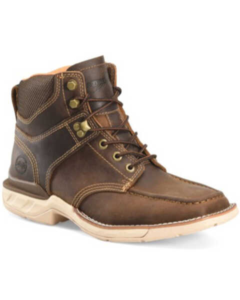 Double H Men's Brunel Lacer Work Boots - Composite Toe, Brown, hi-res
