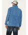 Image #4 - Brixton Men's Half-Zip Fleece Pullover, Blue, hi-res