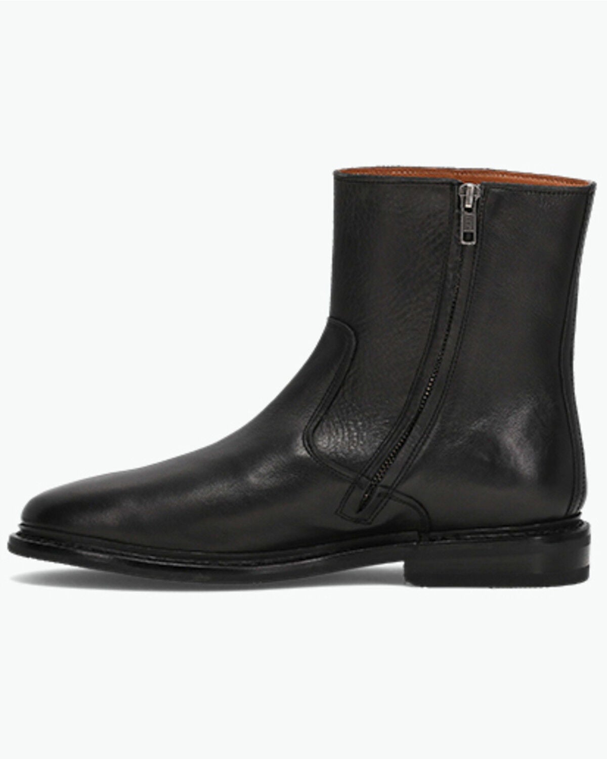 Image #3 - Frye Men's Paul Inside Zip Casual Boots - Round Toe, Black, hi-res