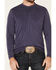Flag & Anthem Men's Navy Gulfport Performance Slub Henley Long Sleeve Shirt, Navy, hi-res