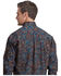 Image #2 - Stetson Men's Paisley Print Long Sleeve Button-Down Western Shirt, Blue, hi-res