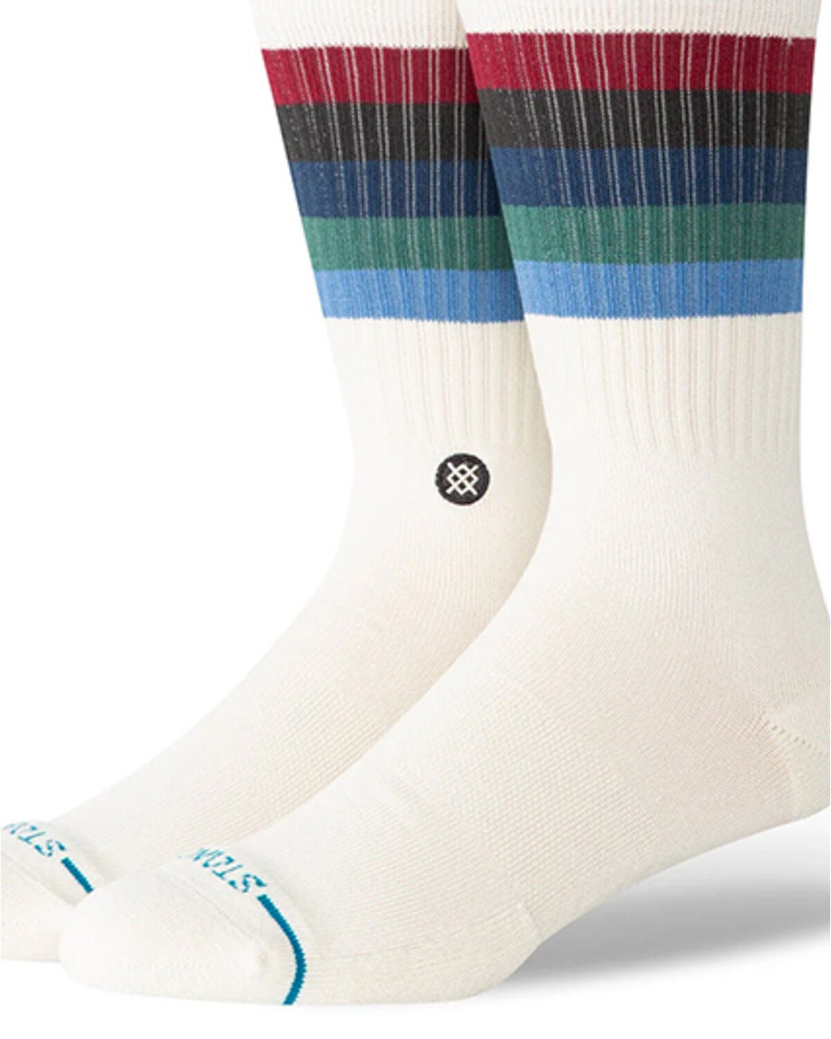 Image #1 - Stance Men's Maliboo Crew Socks, Multi, hi-res