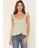 Image #1 - Cleo + Wolf Women's Solid Flutter Sleeve Shirt, Mint, hi-res