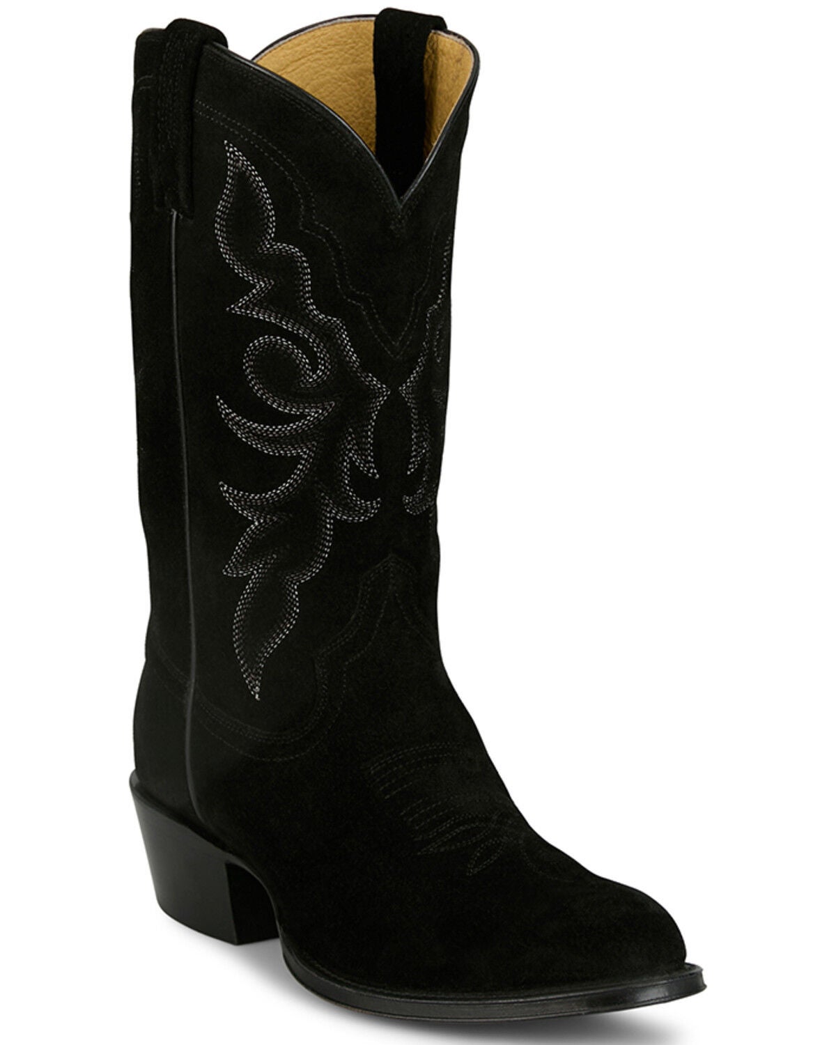 Tony Lama Men's Plano Suede Western Boots - Round Toe - Country
