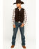 Image #6 - Cody James Men's Angus Suede Vest, Brown, hi-res