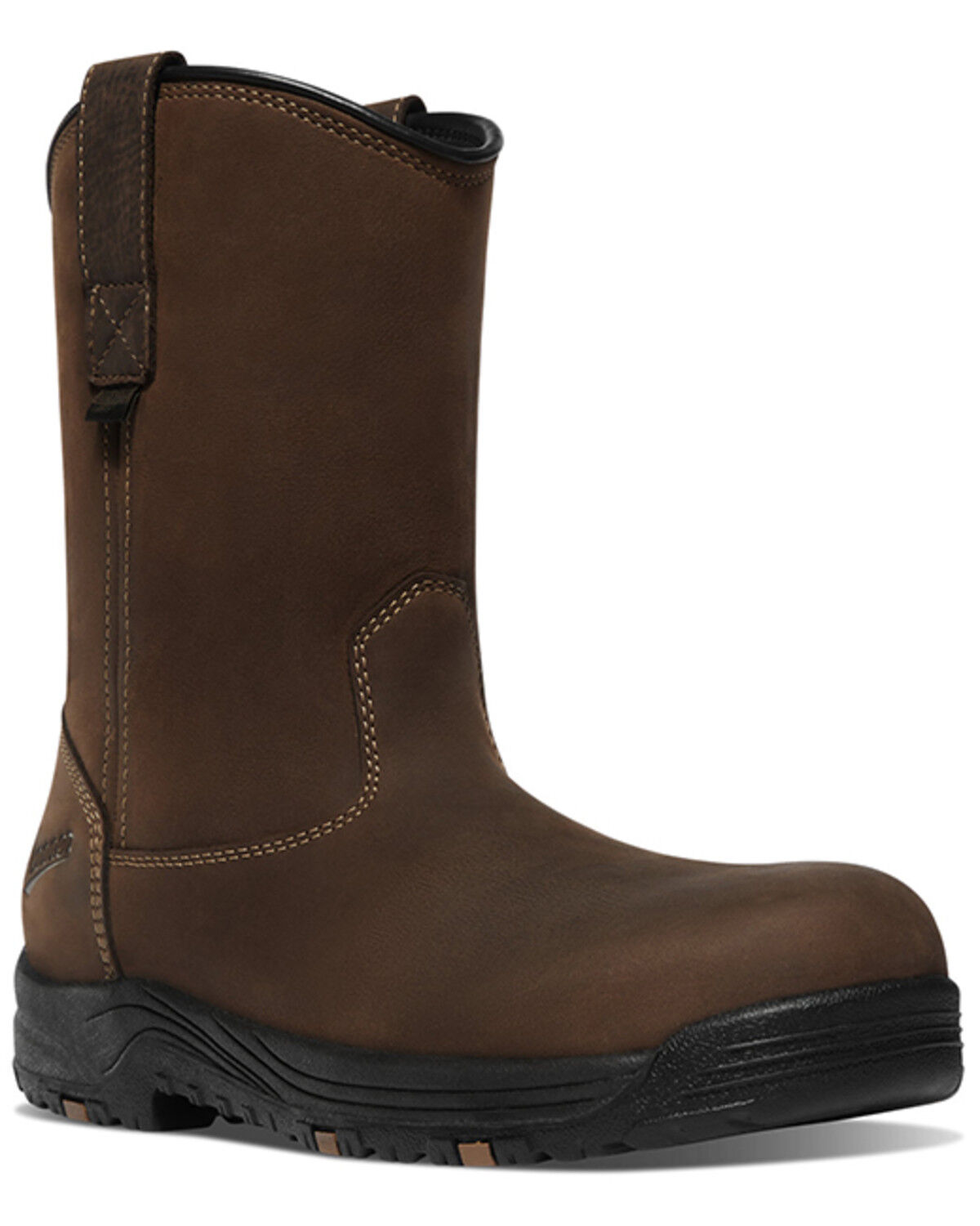 Image #1 - Danner Men's Caliper Wellington Waterproof Work Boots - Soft Toe, Brown, hi-res