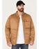 Image #1 - Brothers and Sons Men's Badlands Trucker Jacket, Beige/khaki, hi-res