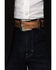 Image #4 - Cody James Black 1978® Men's Smooth Leather Belt, Distressed Brown, hi-res