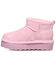 Image #3 - Bearpaw Girls' Retro Shorty Casual Boots, Pink, hi-res