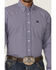 Image #3 - Cinch Men's Plaid Print Long Sleeve Button-Down Western Shirt, Purple, hi-res