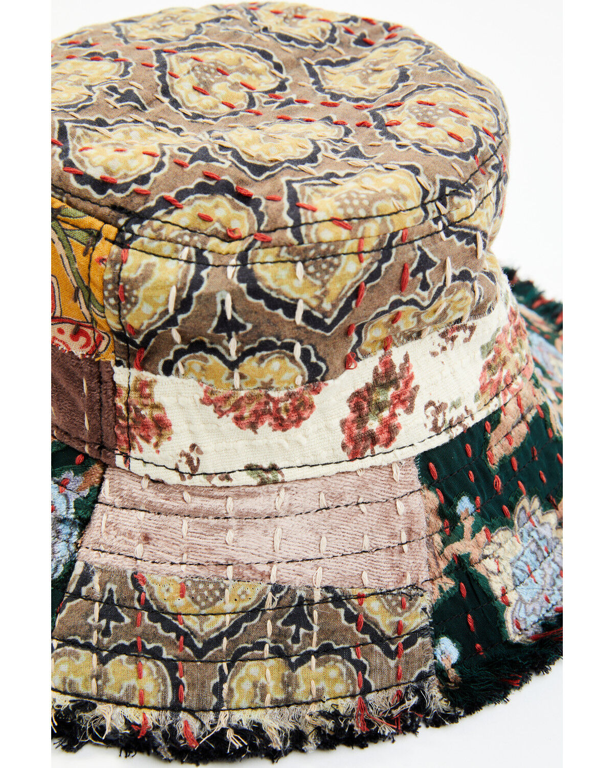 Image #2 - Cleo + Wolf Women's Patchwork Bucket Hat, Multi, hi-res