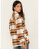 Image #4 - Idyllwind Women's Caroline Featherlight Plaid Print Pearl Snap Shirt, Medium Brown, hi-res