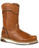 Image #1 - Georgia Boot Men's AMP LT Western Work Boots - Soft Toe, Brown, hi-res